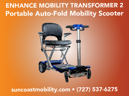 Enhance Mobility Transformer 2 Foldable Mobility Scooter