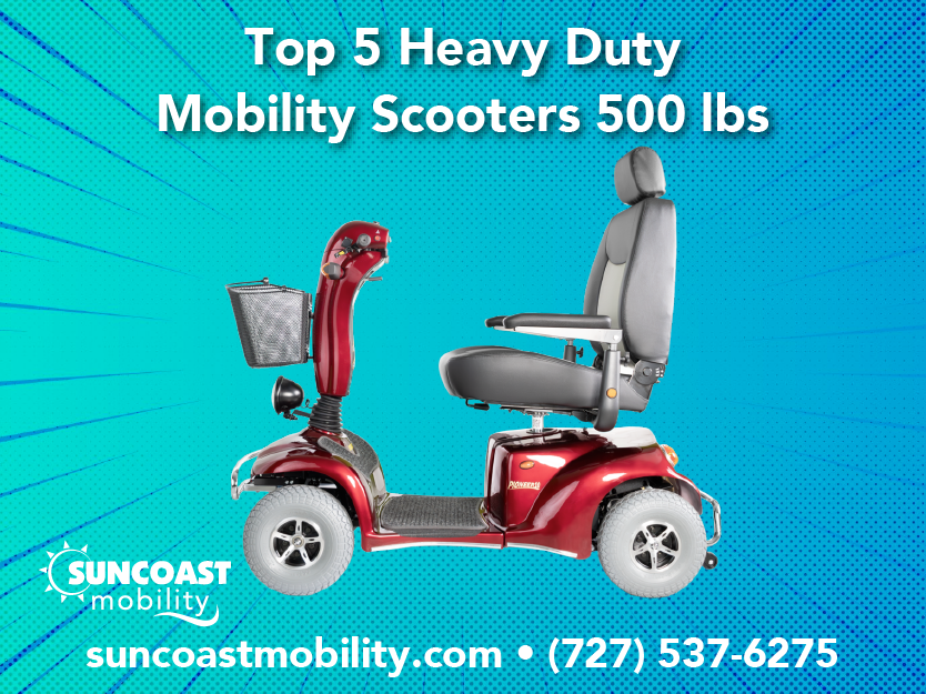 Top 5 Heavy Duty Mobility Scooters