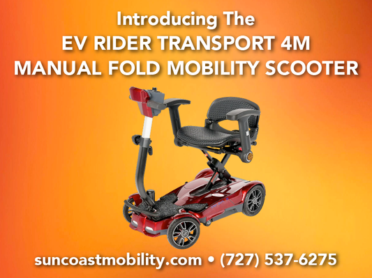 EV Rider Transport 4M Foldable Mobility Scooter