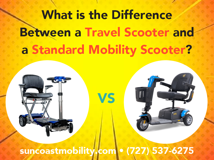 What is the Difference Between a Travel Scooter and a Standard Mobility Scooter?