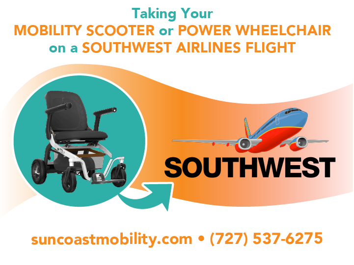 Taking Your Mobility Scooter or Power Wheelchair on a Southwest Airlines Flight