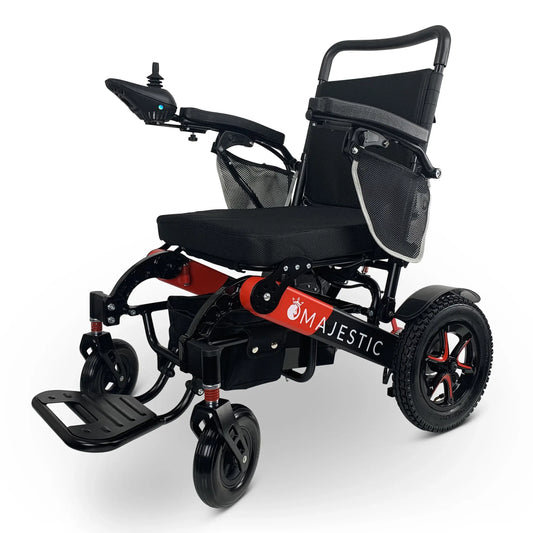 ComfyGo Majestic IQ-7000 Electric Wheelchair with Remote Control and Optional Auto-Fold